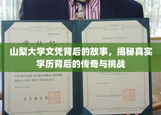山梨大学文凭背后的故事，揭秘真实学历背后的传奇与挑战