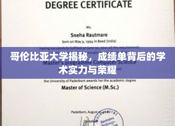 哥伦比亚大学揭秘：成绩单背后的学术实力与荣耀