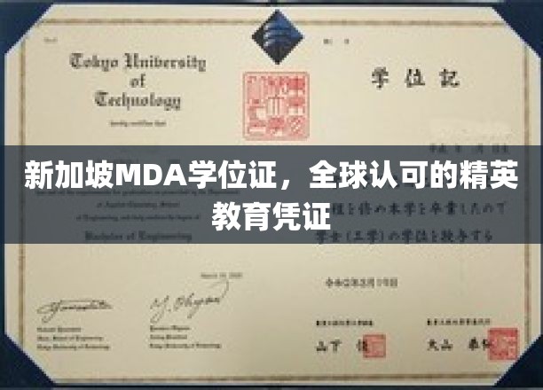 新加坡MDA学位证，国际通行的高端学历通行证