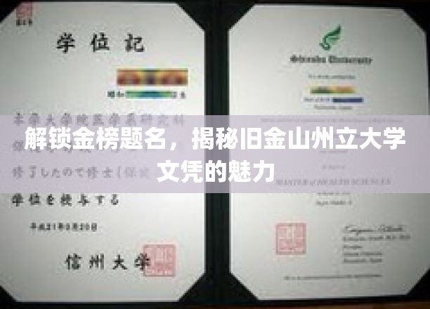 探秘旧金山州立大学，解锁未来职场的金钥匙