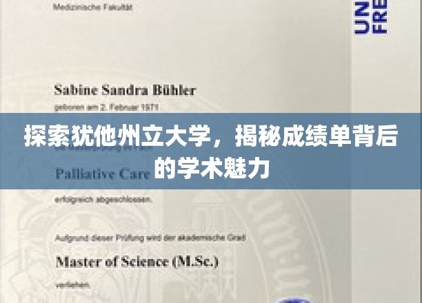 探索犹他州立大学，探寻成绩单背后的学术魅力