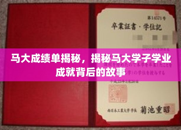 马大成绩单揭秘，一探马大学子学业成就背后的故事