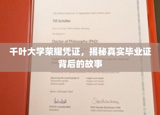 千叶大学荣誉证书，探寻毕业证背后的真实故事