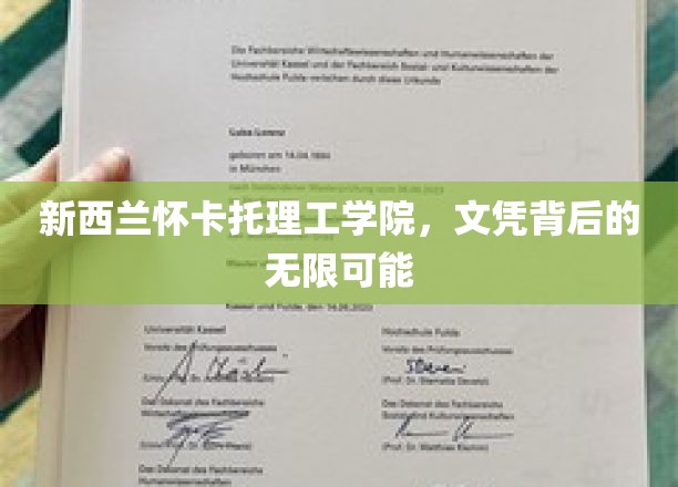 新西兰怀卡托理工学院，文凭开启全球无限职业新天地