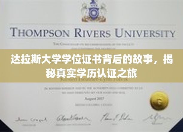 达拉斯大学学位证书背后的故事，揭秘真实学历认证之旅