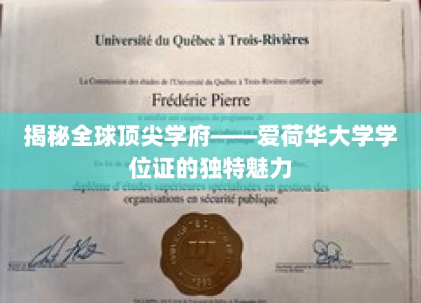 揭秘全球顶尖学府——爱荷华大学学位证的独特魅力