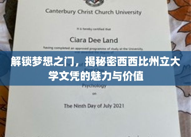 解锁梦想之门，揭秘密西西比州立大学文凭的魅力与价值