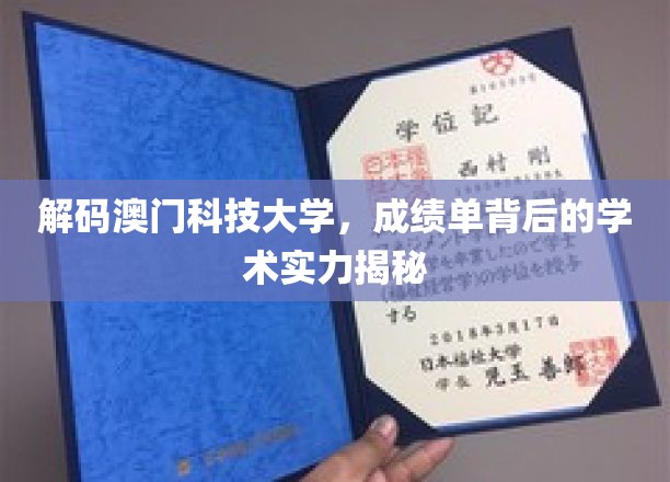 澳门科技大学，揭秘成绩单背后的卓越学术底蕴