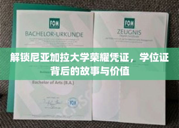 解锁尼亚加拉大学荣耀凭证，学位证背后的故事与价值