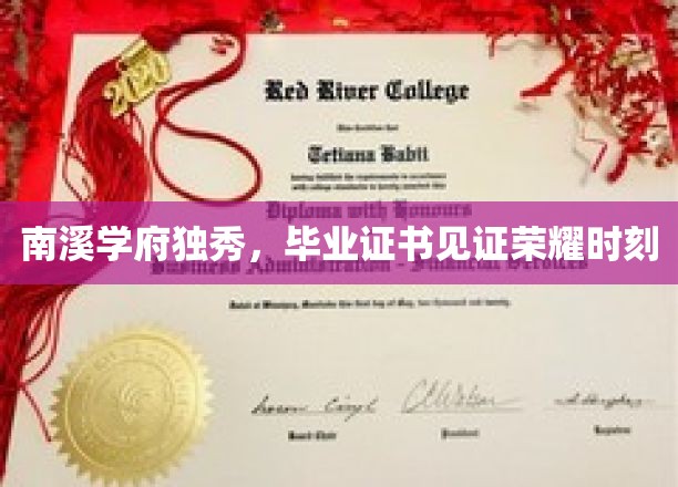 学府荣耀，南溪学子毕业证书映照青春辉煌