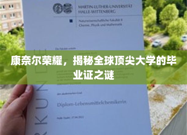 揭秘康奈尔荣耀，全球顶尖大学的毕业证背后的故事