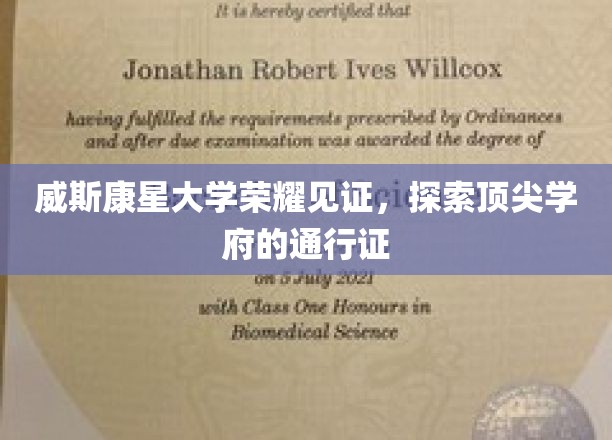 威斯康星荣耀之路，解码顶尖学府的学术通行证