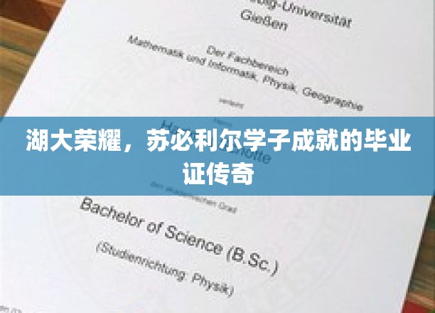 湖大荣耀，苏必利尔学子成就的毕业证传奇