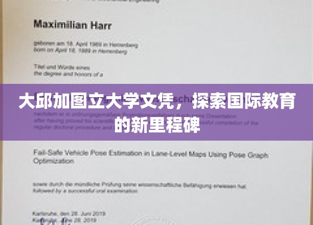大邱加图立大学文凭闪耀，开启国际教育新纪元