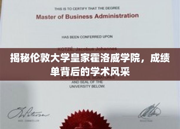 伦敦皇家霍洛威学院，揭秘成绩单背后的学术璀璨之光