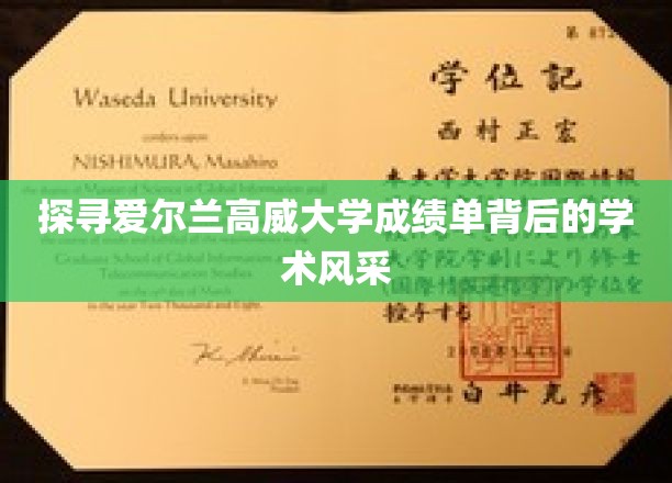 探秘爱尔兰高威大学成绩单背后的学术魅力