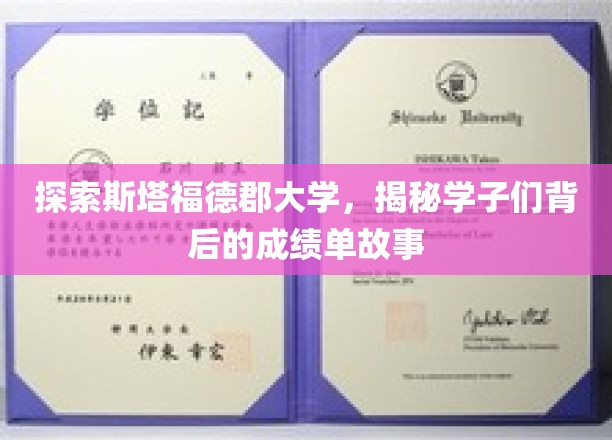 探索斯塔福德郡大学，揭秘学子们背后的成绩单故事
