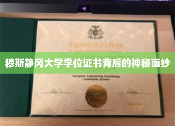 揭开穆斯静冈大学学位证书的神秘光环
