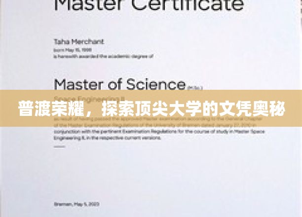 普渡荣耀，探索顶尖大学的文凭奥秘