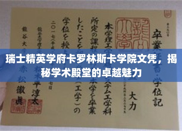 解码卡罗林斯卡学院的瑞士荣耀，探索顶级学府的学术魅力