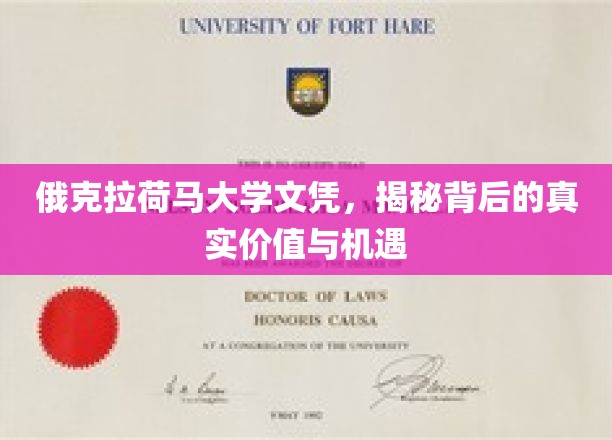 俄克拉荷马大学文凭，揭秘背后的真实价值与机遇
