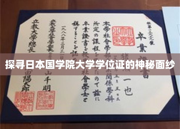 探寻日本国学院大学学位证的神秘面纱