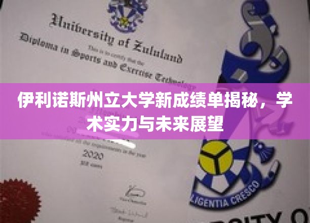 伊利诺斯州立大学新成绩单亮相，揭秘学术新高度与未来潜力蓝图