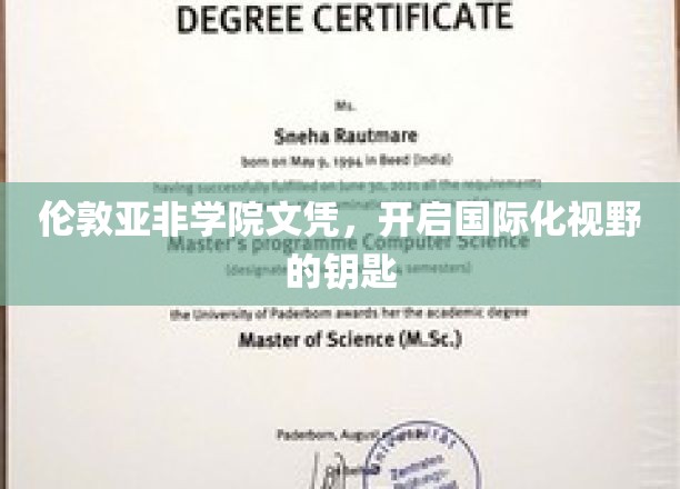 解锁全球视野，伦敦亚非学院文凭的非凡价值