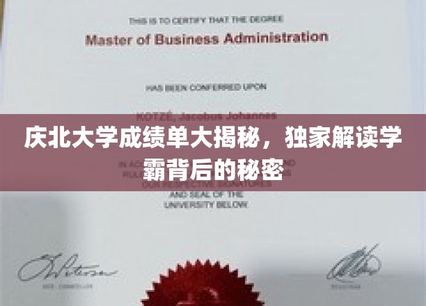 庆北学霸档案曝光，揭秘庆北大学成绩单背后的惊人真相