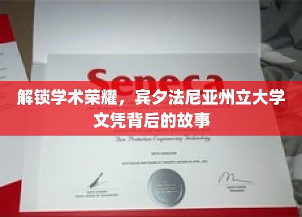 解锁学术荣耀，宾夕法尼亚州立大学文凭背后的故事