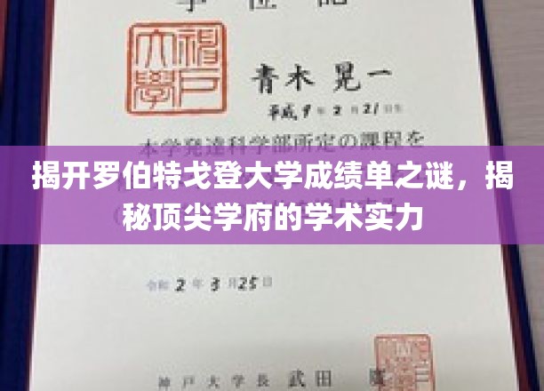 揭开罗伯特戈登大学成绩单之谜，揭秘顶尖学府的学术实力