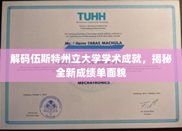 解码伍斯特州立大学学术成就，揭秘全新成绩单面貌