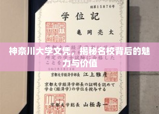 神奈川大学学位证书，揭示名校背后的魅力与价值