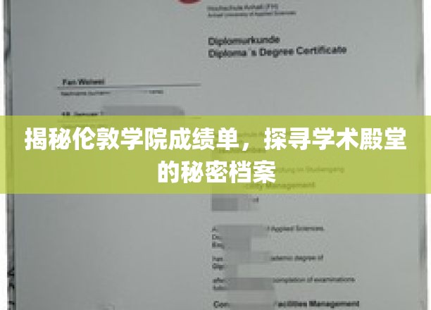 解码伦敦学院，一窥顶尖学府的学术密码