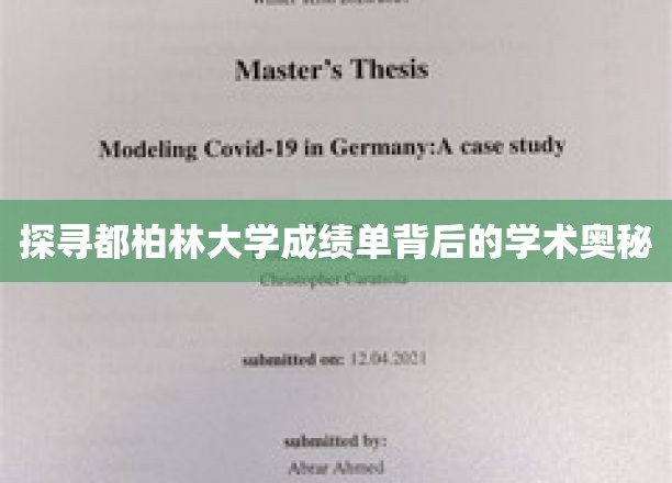揭秘都柏林大学成绩单中的学术奥秘