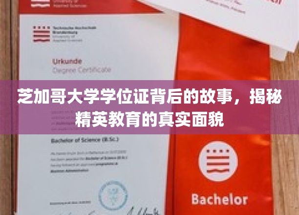 芝加哥大学学位证背后的传奇，探索精英教育背后的真实世界