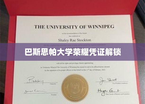 解锁巴斯思帕大学荣耀时刻，凭证背后的非凡故事