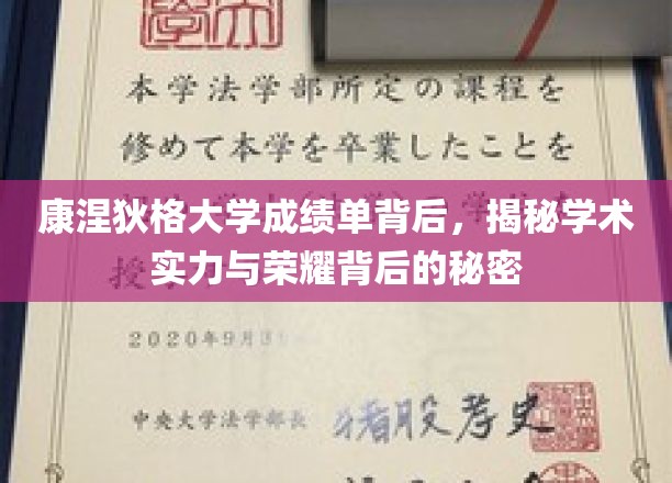 康涅狄格大学成绩单背后，揭秘学术实力与荣耀背后的秘密