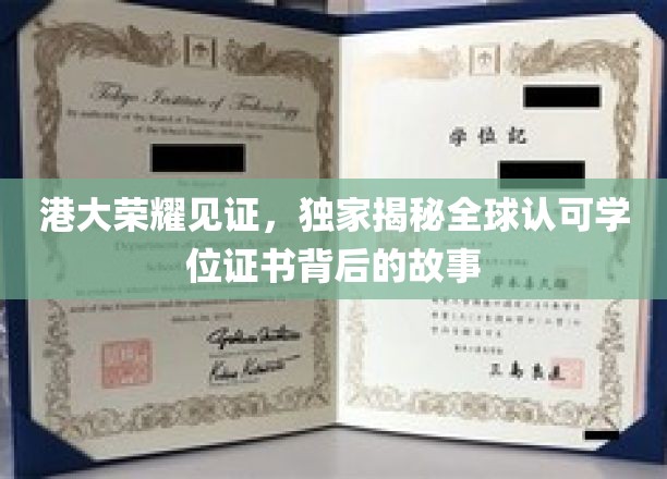 港大荣耀见证，独家揭秘全球认可学位证书背后的故事