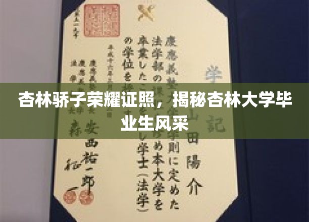杏林骄子荣耀闪耀，一探杏林大学风采揭秘