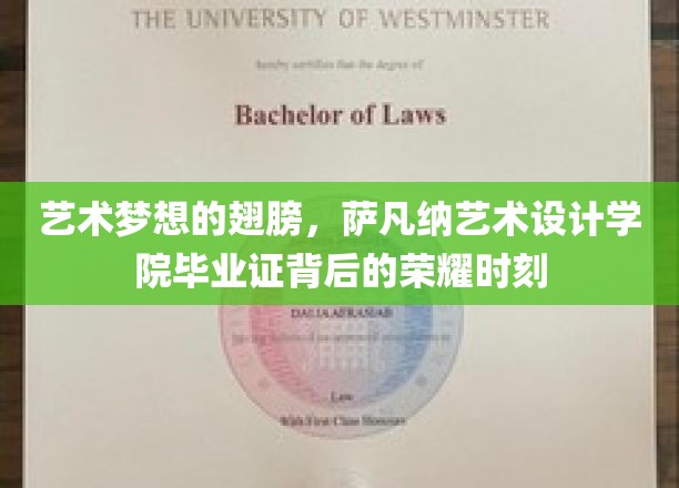 艺术梦想的翅膀，萨凡纳艺术设计学院毕业证背后的荣耀时刻