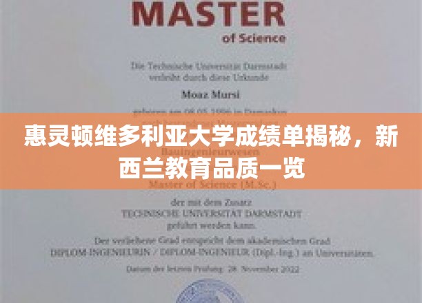 惠灵顿维多利亚大学成绩单揭秘，新西兰教育品质一览