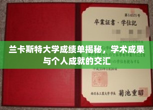兰卡斯特大学成绩单揭秘，学术成果与个人成就的交汇