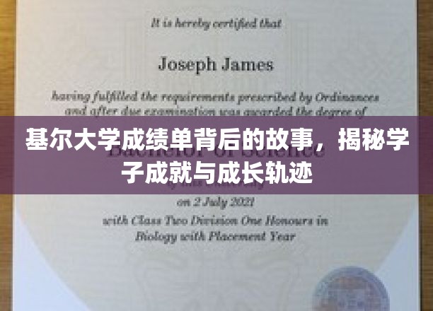 基尔大学成绩单里的青春足迹，探索学子成长与辉煌时刻
