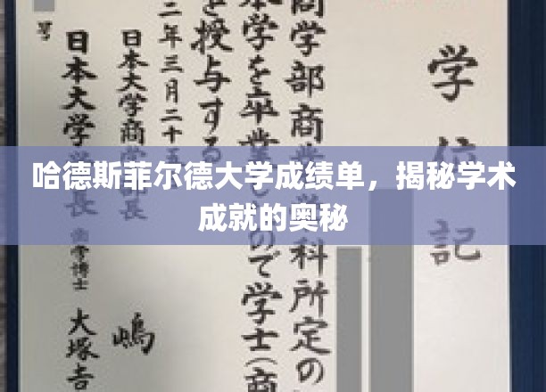 哈德斯菲尔德大学成绩单，揭秘学术成就的奥秘