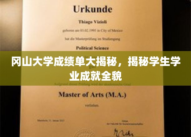 冈山大学成绩单大揭秘，全面展现学生学业成就
