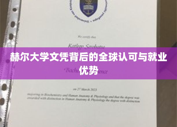 全球通行证，赫尔大学文凭如何开启你的国际就业之路