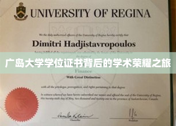 广岛大学学位证书，探寻荣耀背后的学术传奇之路