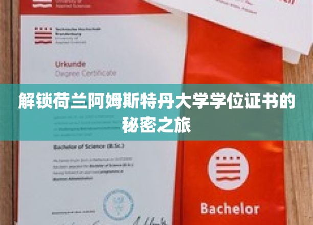 探寻阿姆斯特丹大学学位证书背后的独特奥秘