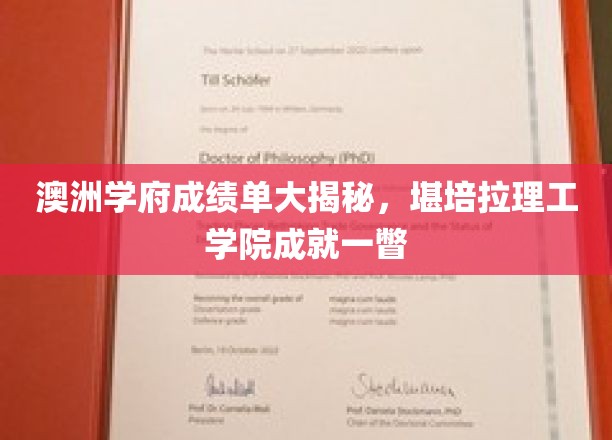 澳洲学府成绩单大揭秘，堪培拉理工学院成就一瞥